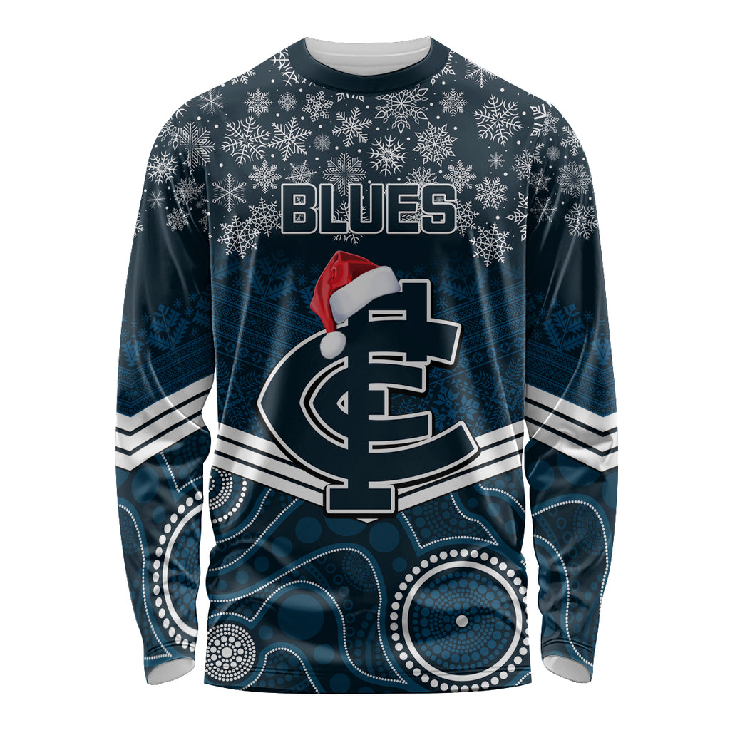 custom-blues-football-christmas-long-sleeve-shirt-merry-xmas-2023-mix-aboriginal-art