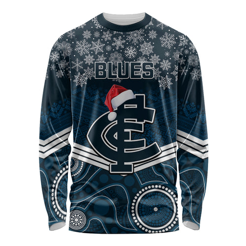 custom-blues-football-christmas-long-sleeve-shirt-merry-xmas-2023-mix-aboriginal-art