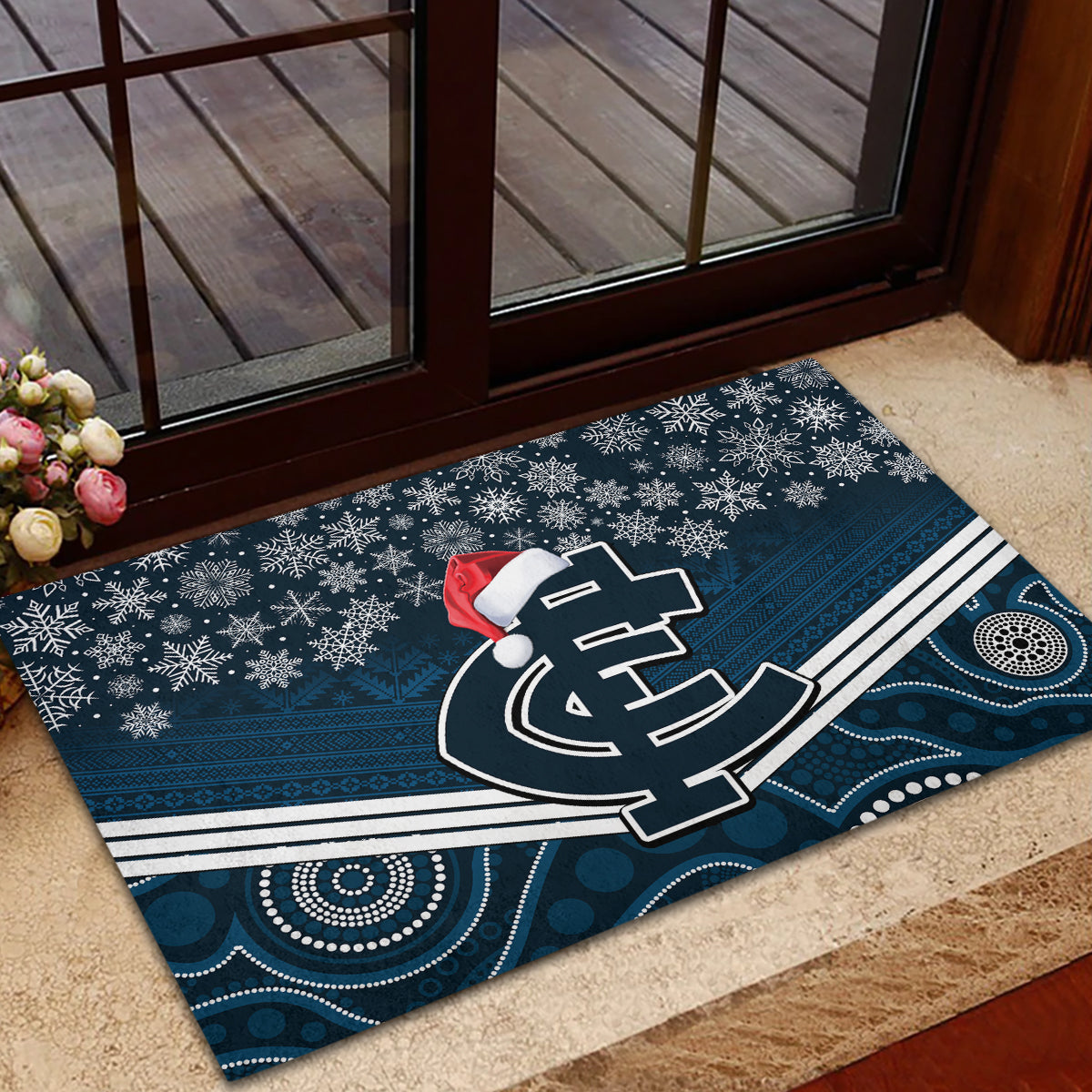 custom-blues-football-christmas-rubber-doormat-merry-xmas-2023-mix-aboriginal-art
