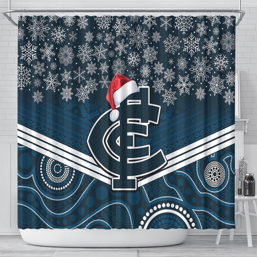 custom-blues-football-christmas-shower-curtain-merry-xmas-2023-mix-aboriginal-art