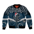 custom-blues-football-christmas-sleeve-zip-bomber-jacket-merry-xmas-2023-mix-aboriginal-art