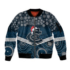 custom-blues-football-christmas-sleeve-zip-bomber-jacket-merry-xmas-2023-mix-aboriginal-art