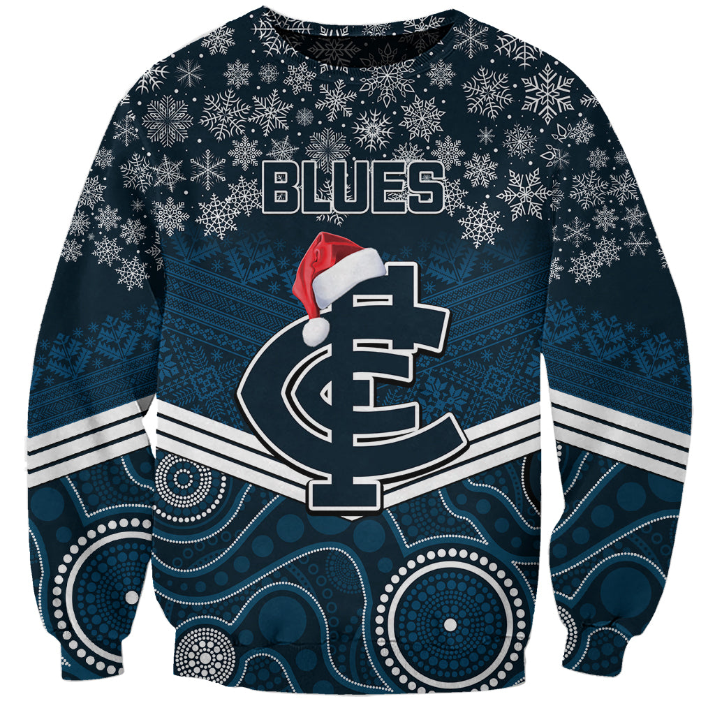 custom-blues-football-christmas-sweatshirt-merry-xmas-2023-mix-aboriginal-art