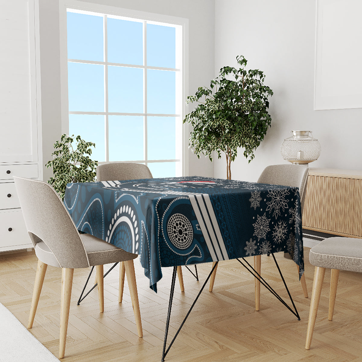 custom-blues-football-christmas-tablecloth-merry-xmas-2023-mix-aboriginal-art