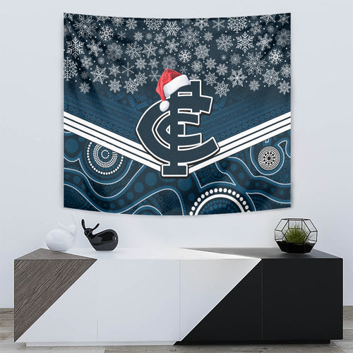 custom-blues-football-christmas-tapestry-merry-xmas-2023-mix-aboriginal-art
