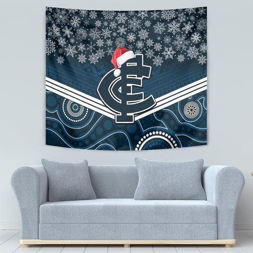 custom-blues-football-christmas-tapestry-merry-xmas-2023-mix-aboriginal-art