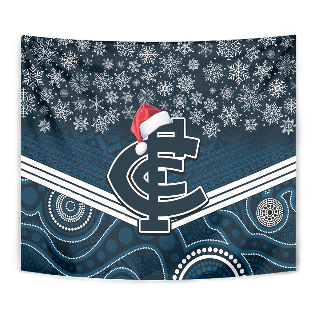 custom-blues-football-christmas-tapestry-merry-xmas-2023-mix-aboriginal-art