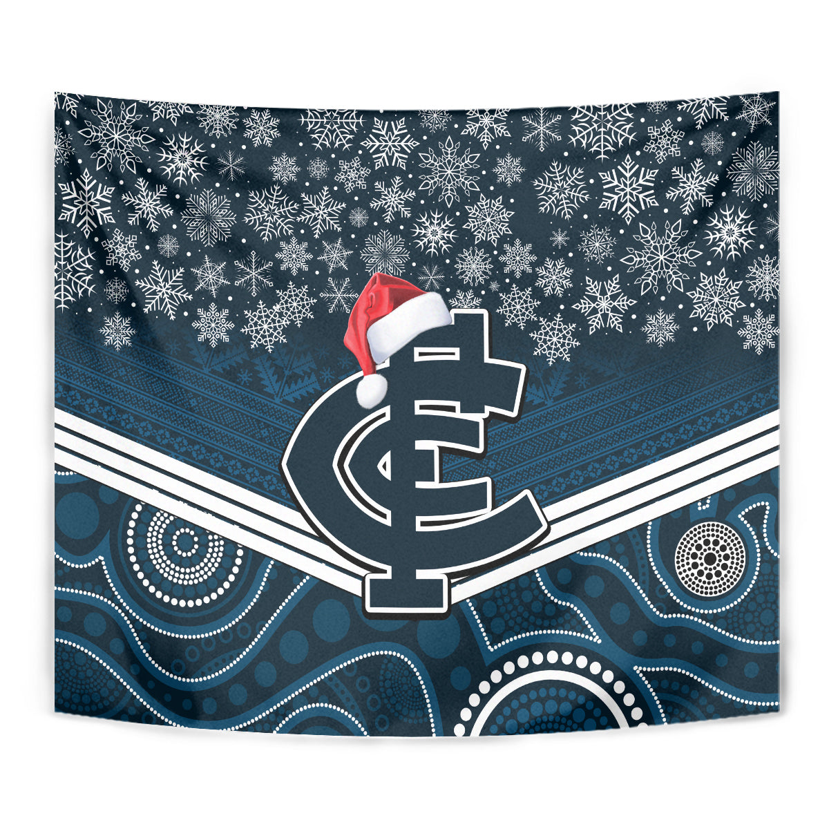 custom-blues-football-christmas-tapestry-merry-xmas-2023-mix-aboriginal-art