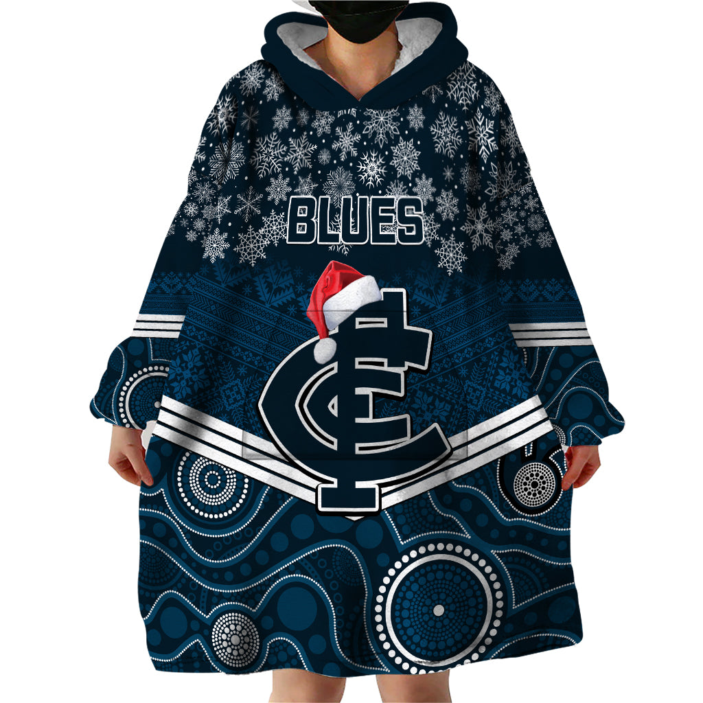 custom-blues-football-christmas-wearable-blanket-hoodie-merry-xmas-2023-mix-aboriginal-art