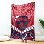 custom-melbourne-football-christmas-blanket-merry-xmas-2023-mix-aboriginal-art