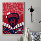 custom-melbourne-football-christmas-canvas-wall-art-merry-xmas-2023-mix-aboriginal-art