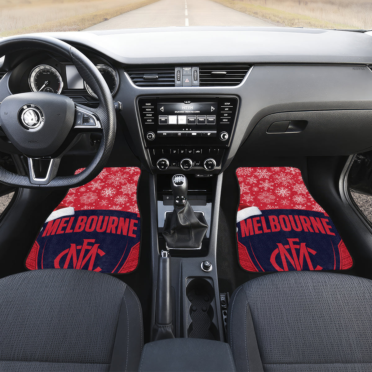 custom-melbourne-football-christmas-car-mats-merry-xmas-2023-mix-aboriginal-art