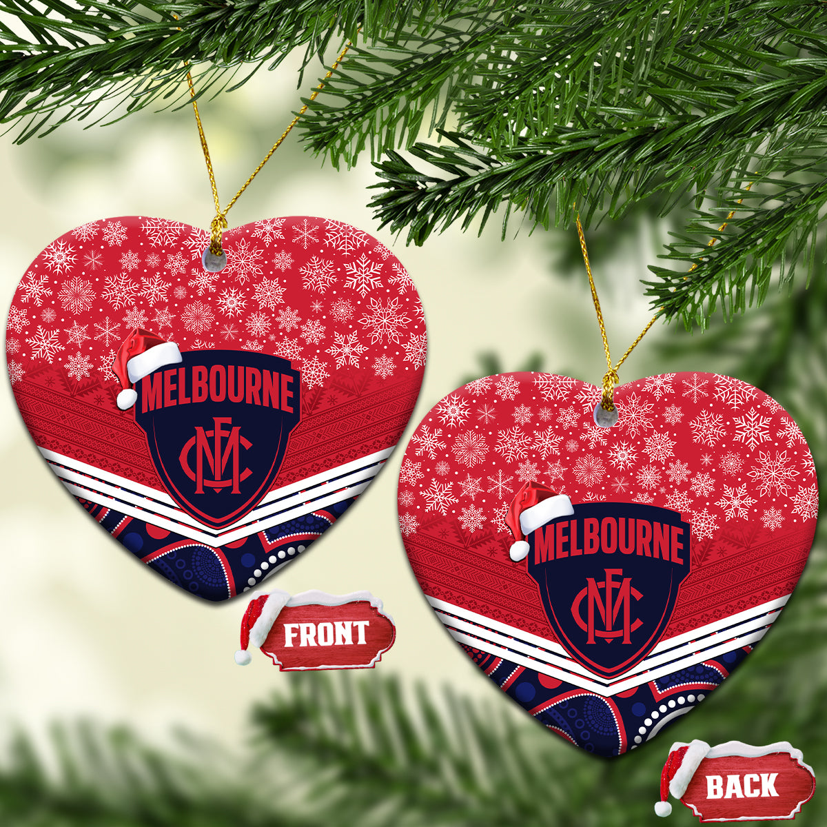 melbourne-football-christmas-ceramic-ornament-merry-xmas-2023-mix-aboriginal-art