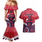 custom-melbourne-football-christmas-couples-matching-mermaid-dress-and-hawaiian-shirt-merry-xmas-2023-mix-aboriginal-art