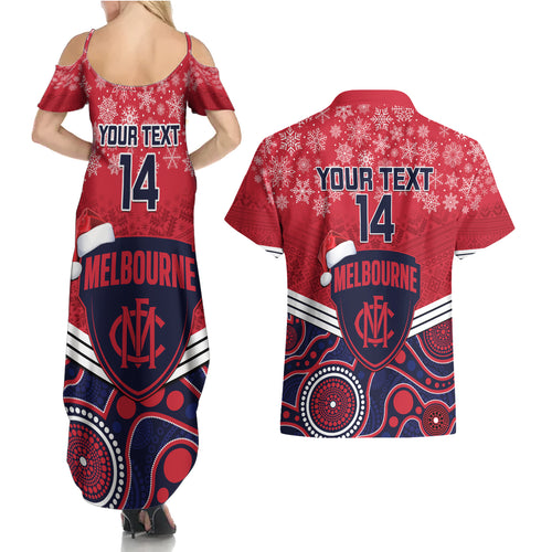 custom-melbourne-football-christmas-couples-matching-summer-maxi-dress-and-hawaiian-shirt-merry-xmas-2023-mix-aboriginal-art