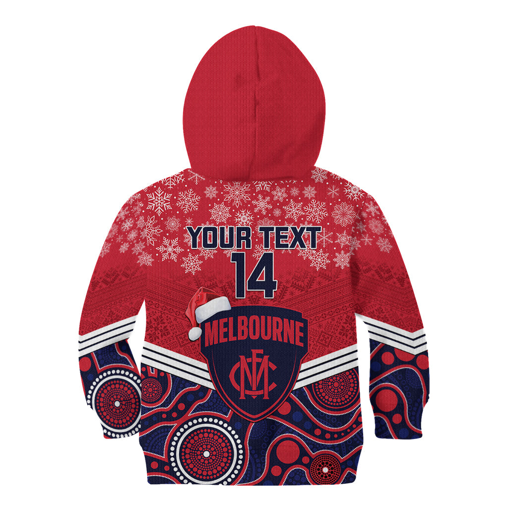 custom-melbourne-football-christmas-kid-hoodie-merry-xmas-2023-mix-aboriginal-art