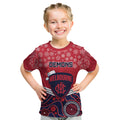 custom-melbourne-football-christmas-kid-t-shirt-merry-xmas-2023-mix-aboriginal-art