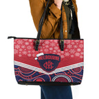 custom-melbourne-football-christmas-leather-tote-bag-merry-xmas-2023-mix-aboriginal-art
