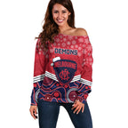 custom-melbourne-football-christmas-off-shoulder-sweater-merry-xmas-2023-mix-aboriginal-art