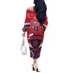 custom-melbourne-football-christmas-off-the-shoulder-long-sleeve-dress-merry-xmas-2023-mix-aboriginal-art