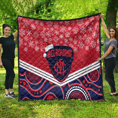 custom-melbourne-football-christmas-quilt-merry-xmas-2023-mix-aboriginal-art