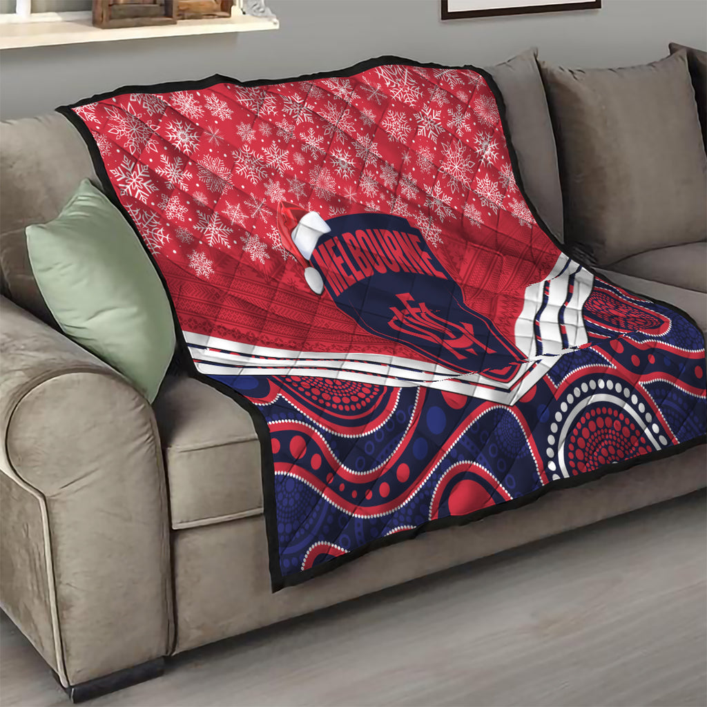 custom-melbourne-football-christmas-quilt-merry-xmas-2023-mix-aboriginal-art