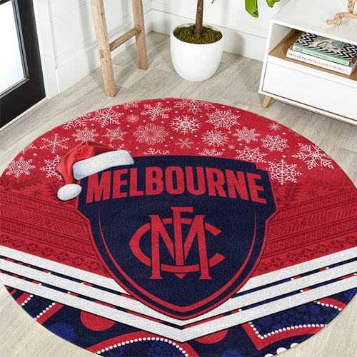 custom-melbourne-football-christmas-round-carpet-merry-xmas-2023-mix-aboriginal-art