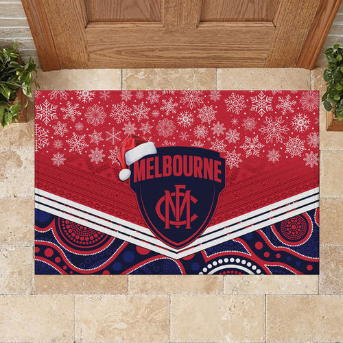 custom-melbourne-football-christmas-rubber-doormat-merry-xmas-2023-mix-aboriginal-art