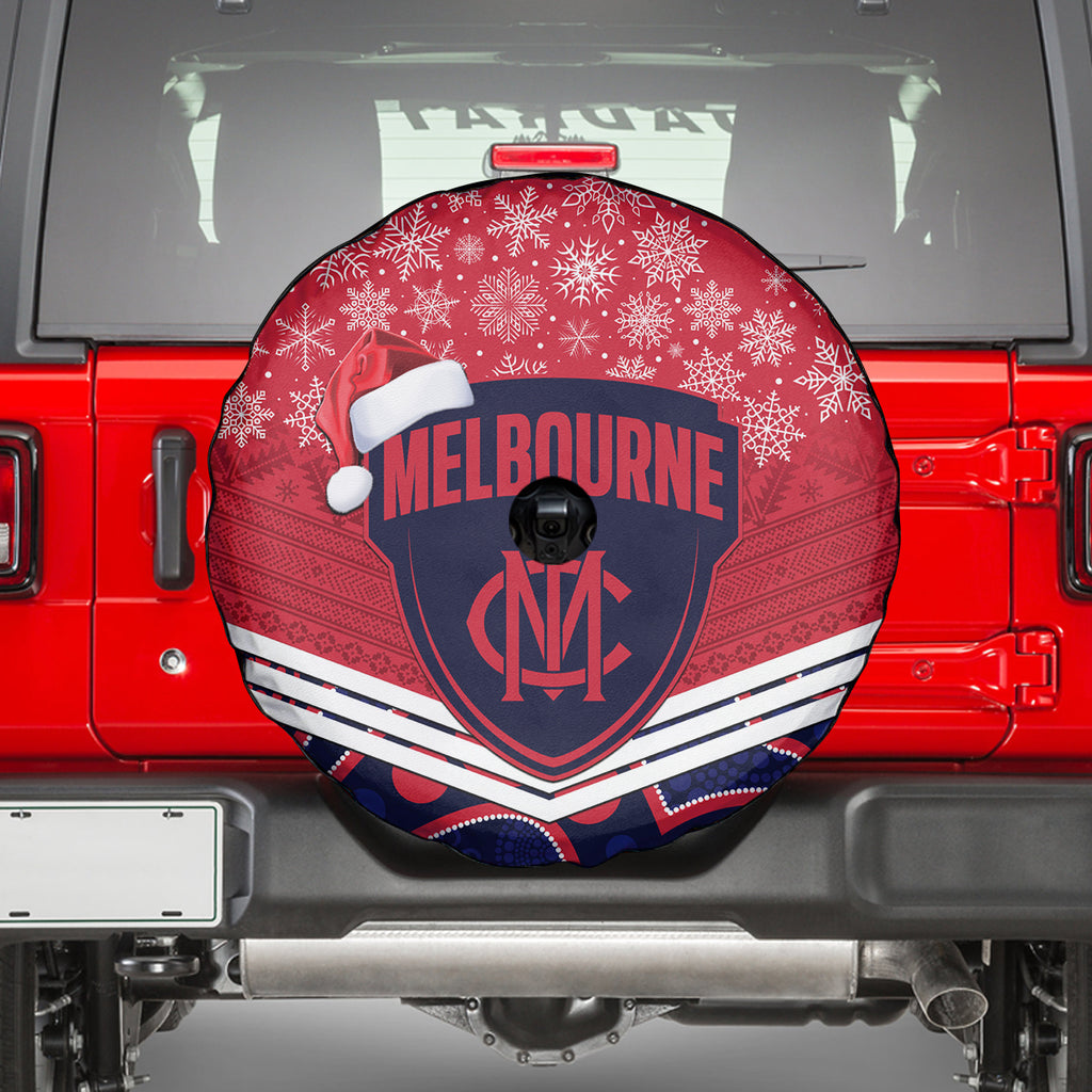 custom-melbourne-football-christmas-spare-tire-cover-merry-xmas-2023-mix-aboriginal-art