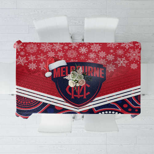 custom-melbourne-football-christmas-tablecloth-merry-xmas-2023-mix-aboriginal-art