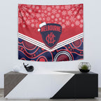 custom-melbourne-football-christmas-tapestry-merry-xmas-2023-mix-aboriginal-art