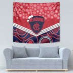 custom-melbourne-football-christmas-tapestry-merry-xmas-2023-mix-aboriginal-art