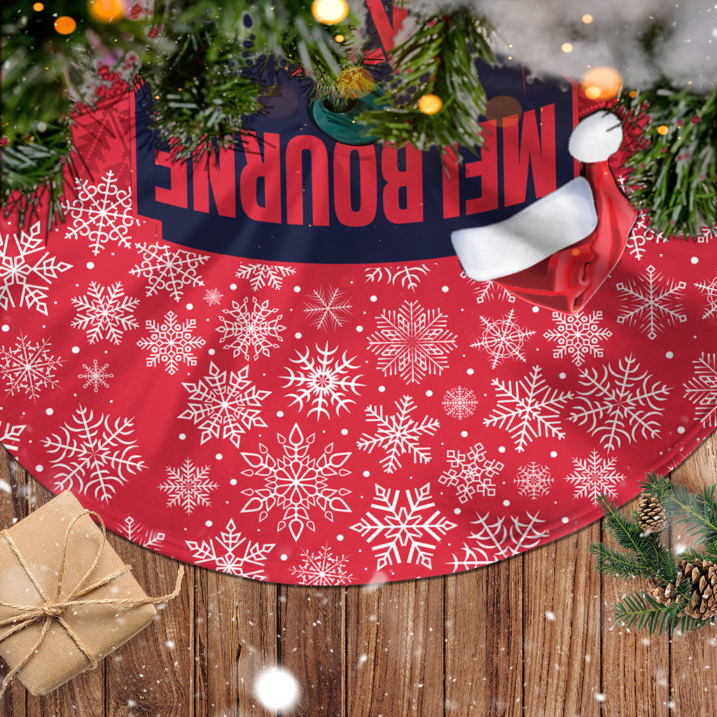 melbourne-football-christmas-tree-skirt-merry-xmas-2023-mix-aboriginal-art