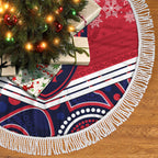 melbourne-football-christmas-tree-skirt-merry-xmas-2023-mix-aboriginal-art