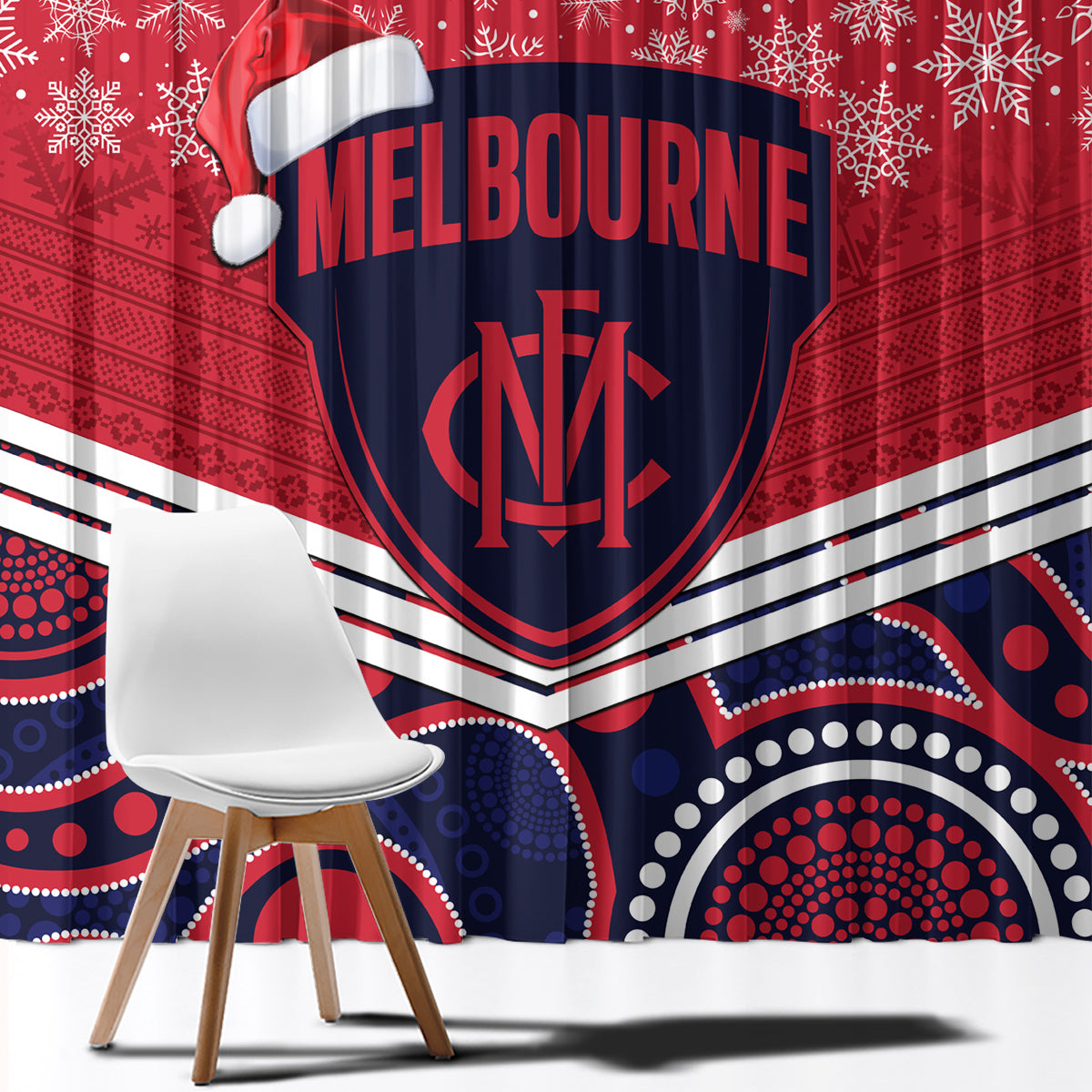 custom-melbourne-football-christmas-window-curtain-merry-xmas-2023-mix-aboriginal-art