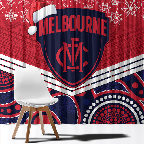 custom-melbourne-football-christmas-window-curtain-merry-xmas-2023-mix-aboriginal-art