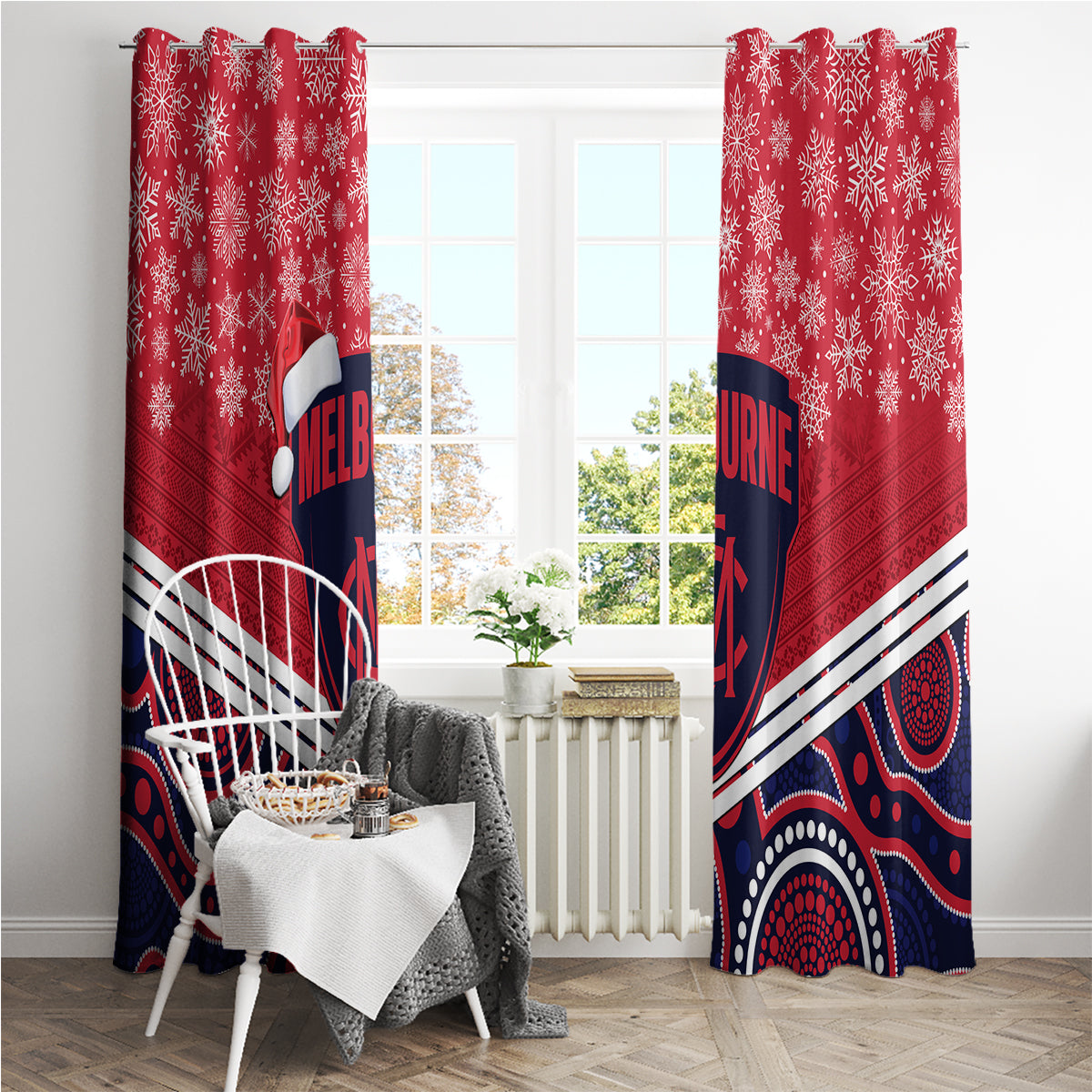 custom-melbourne-football-christmas-window-curtain-merry-xmas-2023-mix-aboriginal-art
