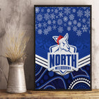 custom-north-melbourne-football-christmas-canvas-wall-art-merry-xmas-2023-mix-aboriginal-art