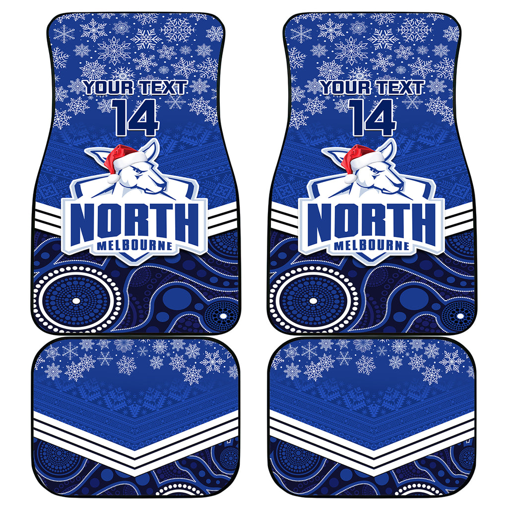 custom-north-melbourne-football-christmas-car-mats-merry-xmas-2023-mix-aboriginal-art