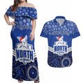 custom-north-melbourne-football-christmas-couples-matching-off-shoulder-maxi-dress-and-hawaiian-shirt-merry-xmas-2023-mix-aboriginal-art