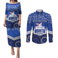 custom-north-melbourne-football-christmas-couples-matching-puletasi-dress-and-long-sleeve-button-shirt-merry-xmas-2023-mix-aboriginal-art