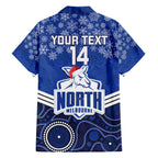 custom-north-melbourne-football-christmas-family-matching-long-sleeve-bodycon-dress-and-hawaiian-shirt-merry-xmas-2023-mix-aboriginal-art