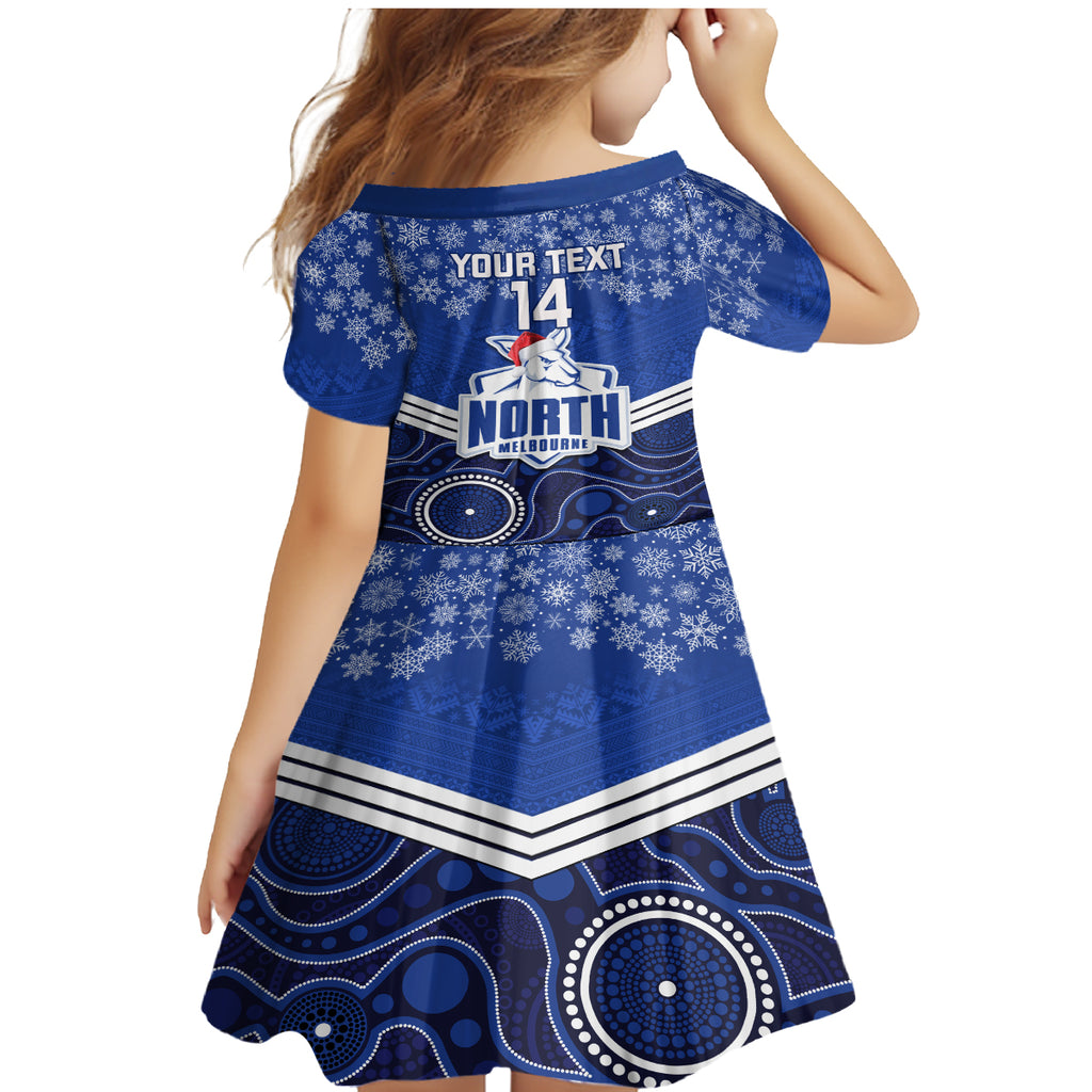 custom-north-melbourne-football-christmas-family-matching-mermaid-dress-and-hawaiian-shirt-merry-xmas-2023-mix-aboriginal-art