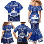 custom-north-melbourne-football-christmas-family-matching-mermaid-dress-and-hawaiian-shirt-merry-xmas-2023-mix-aboriginal-art