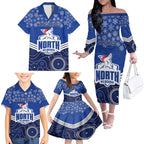 custom-north-melbourne-football-christmas-family-matching-off-shoulder-long-sleeve-dress-and-hawaiian-shirt-merry-xmas-2023-mix-aboriginal-art