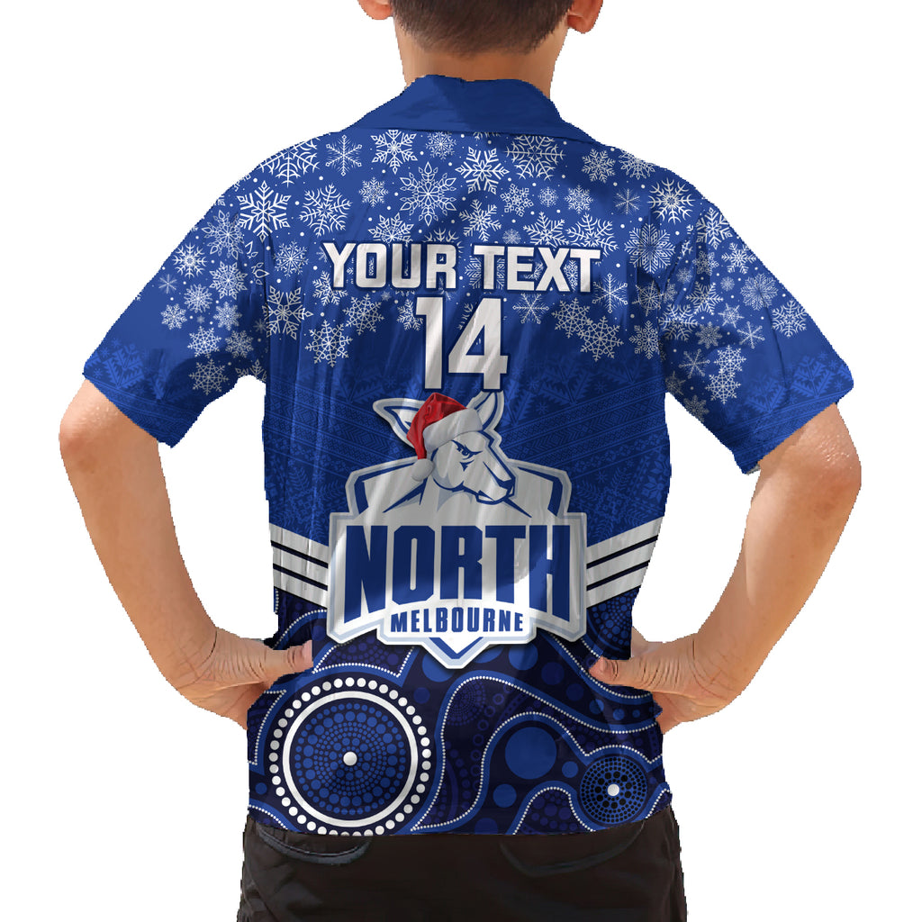 custom-north-melbourne-football-christmas-family-matching-off-shoulder-maxi-dress-and-hawaiian-shirt-merry-xmas-2023-mix-aboriginal-art
