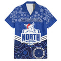 custom-north-melbourne-football-christmas-family-matching-off-shoulder-short-dress-and-hawaiian-shirt-merry-xmas-2023-mix-aboriginal-art