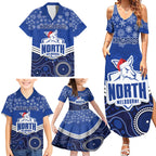 custom-north-melbourne-football-christmas-family-matching-summer-maxi-dress-and-hawaiian-shirt-merry-xmas-2023-mix-aboriginal-art