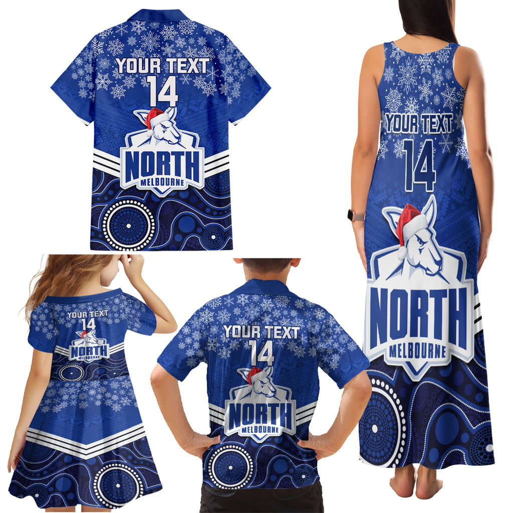 custom-north-melbourne-football-christmas-family-matching-tank-maxi-dress-and-hawaiian-shirt-merry-xmas-2023-mix-aboriginal-art