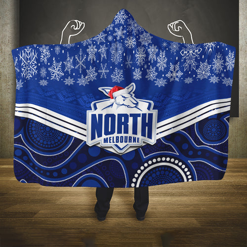 custom-north-melbourne-football-christmas-hooded-blanket-merry-xmas-2023-mix-aboriginal-art